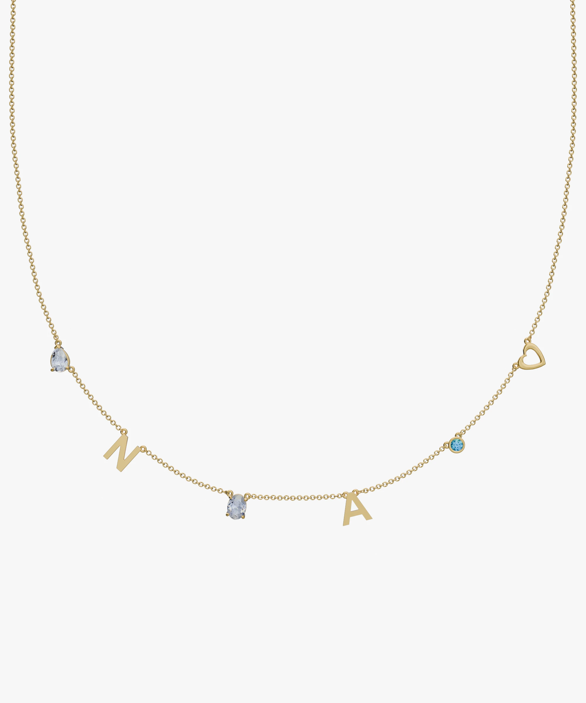 Personalised Charm Necklace
