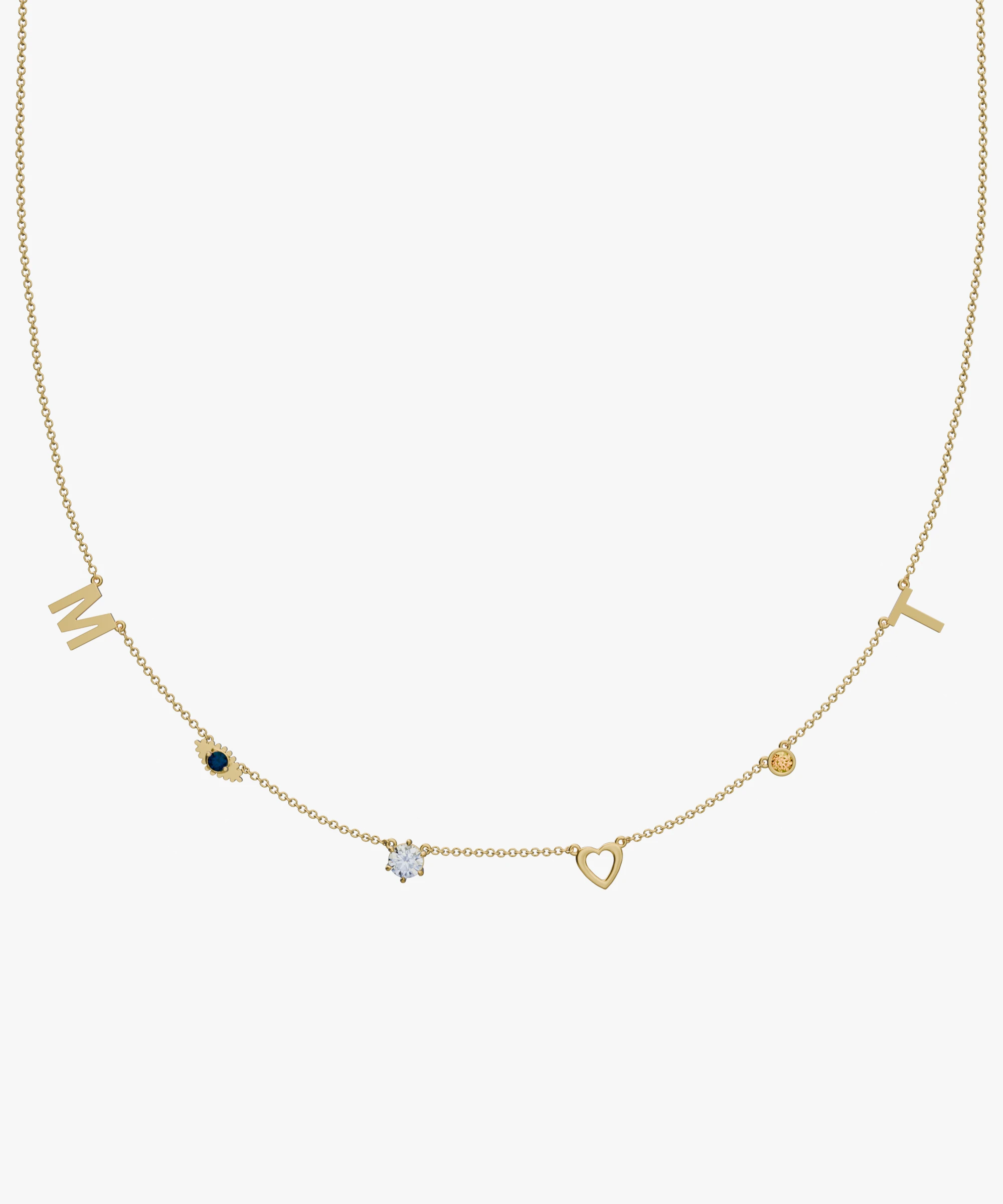 Personalised Charm Necklace