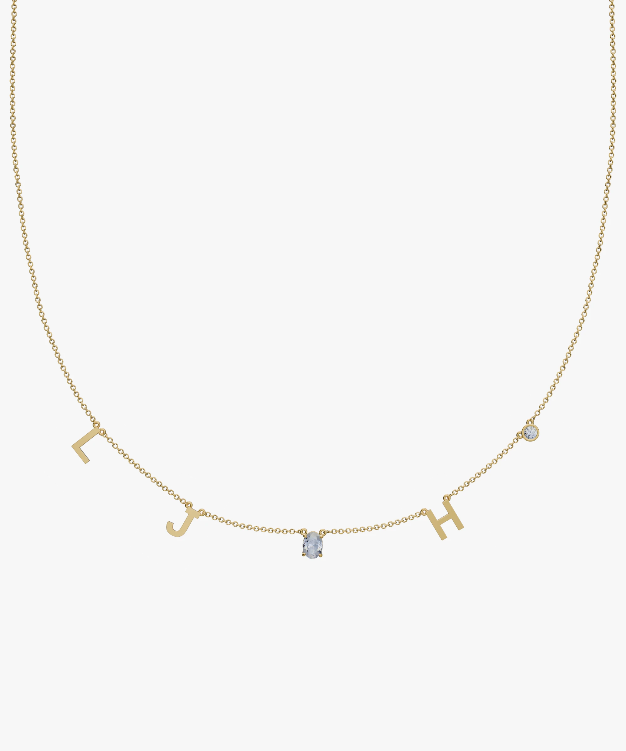 Personalised Charm Necklace