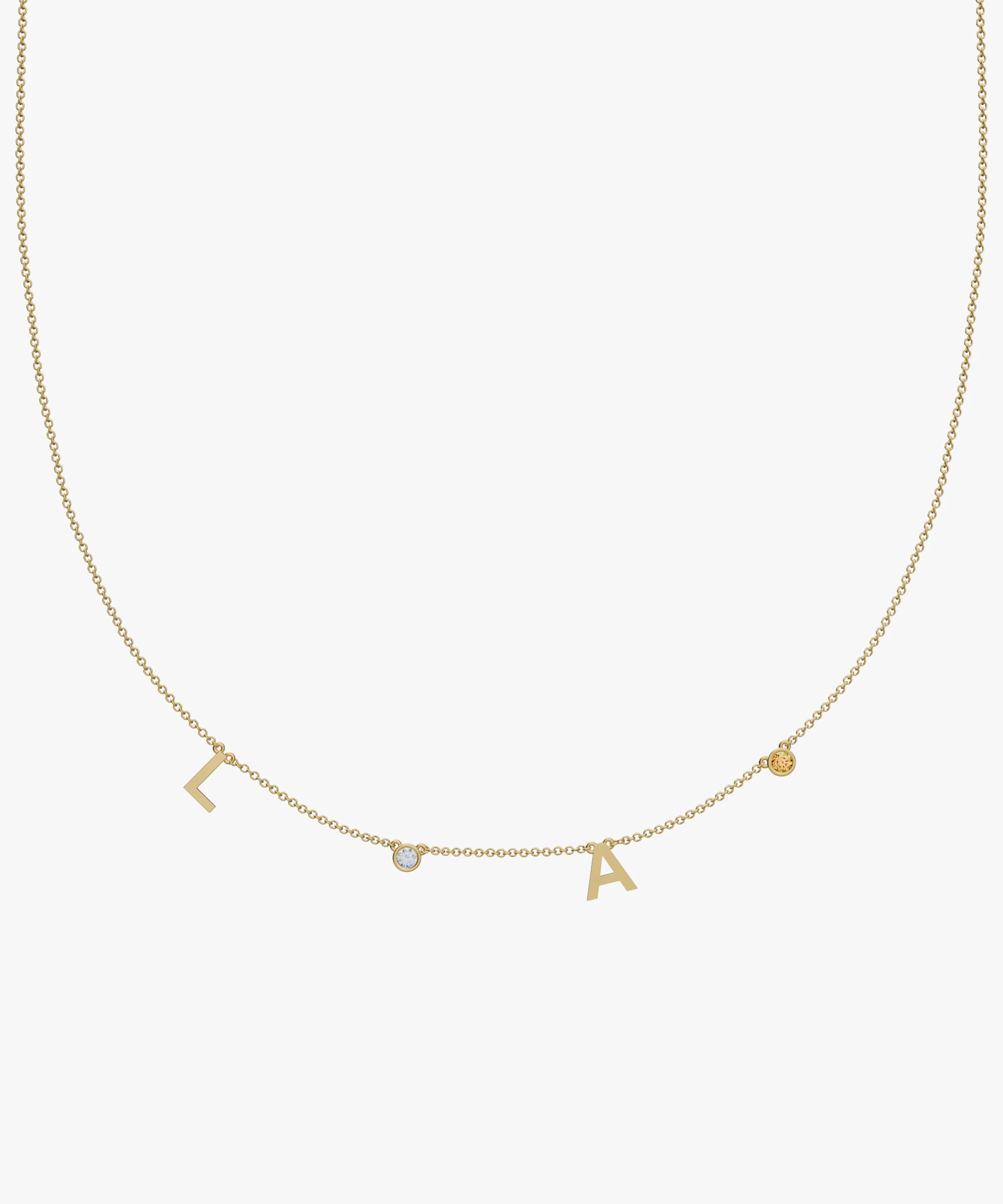 Personalised Charm Necklace
