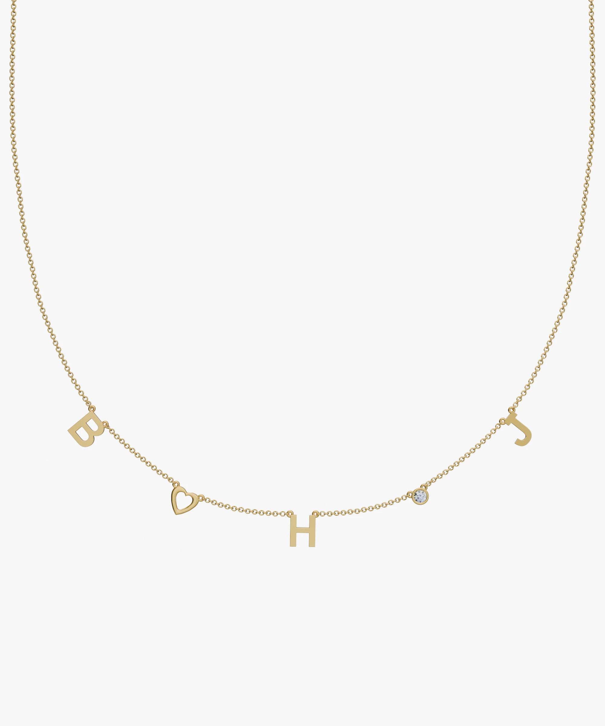 Personalised Charm Necklace