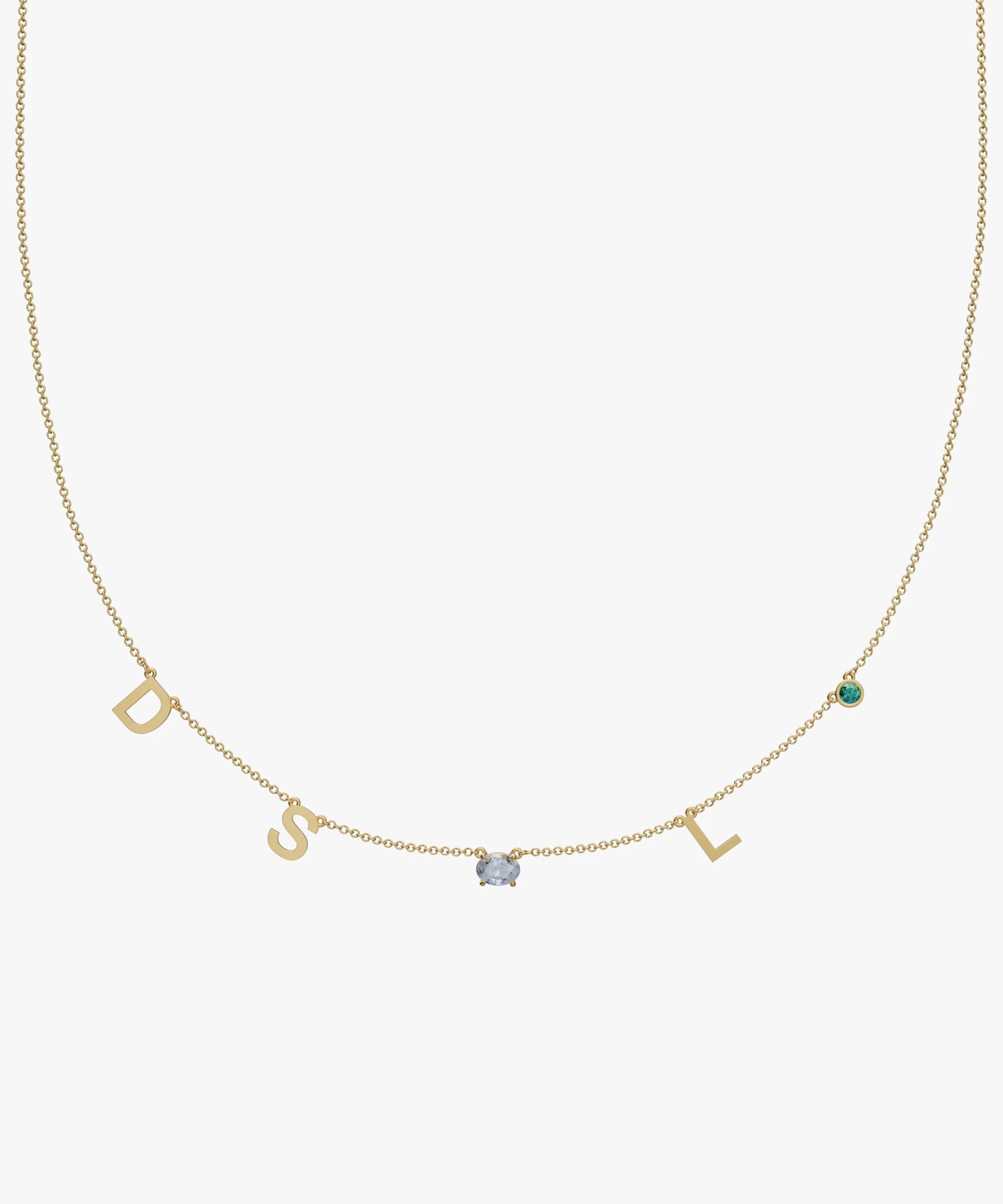 Personalised Charm Necklace