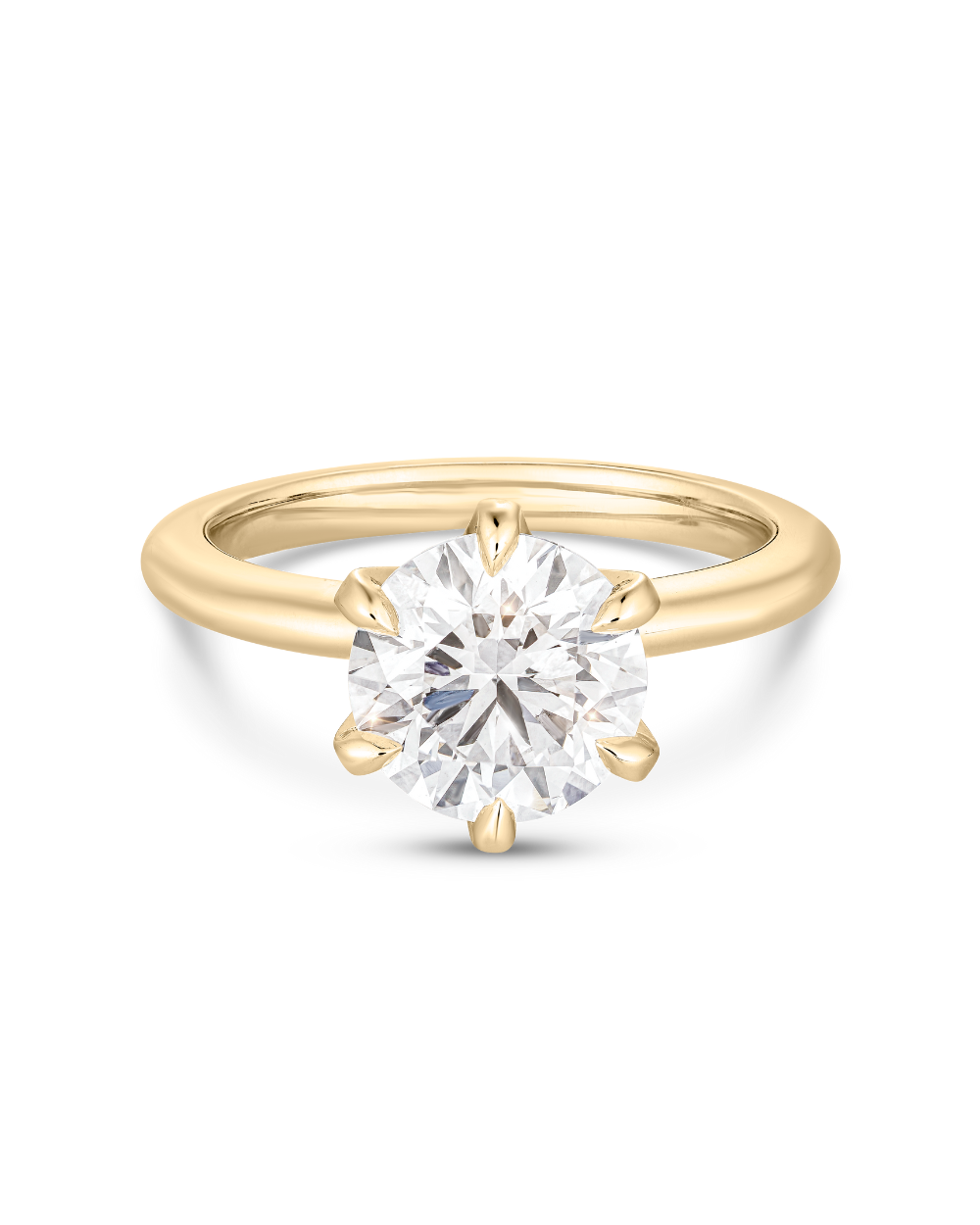Jessica 2.52ct Brilliant Round Solitaire Diamond Engagement Ring