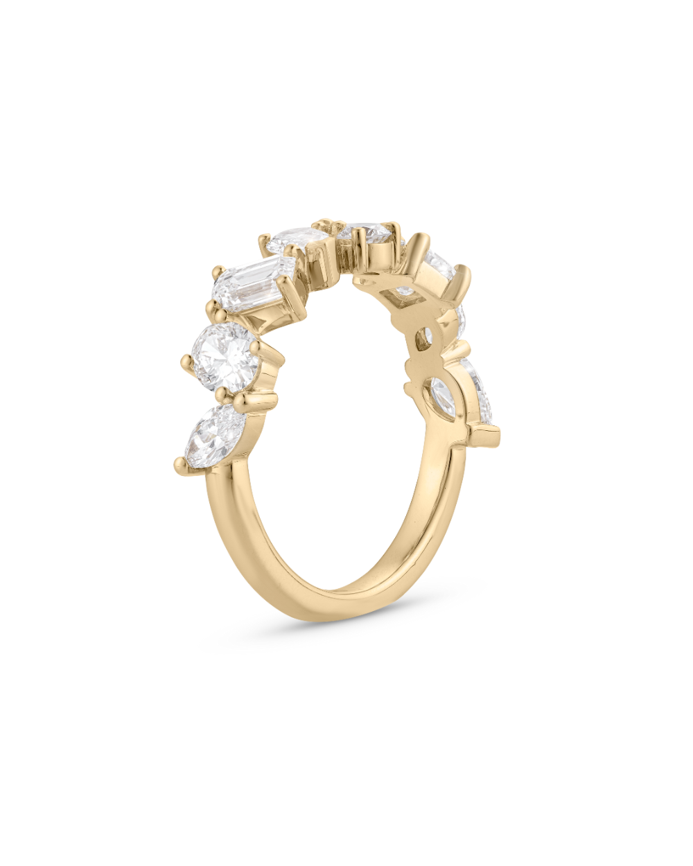 Seren Multicut Diamond Band