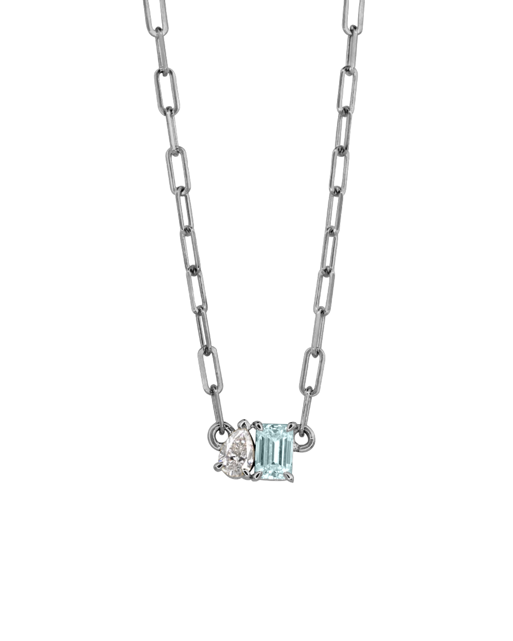 Bridget Small Toi et Moi Necklace