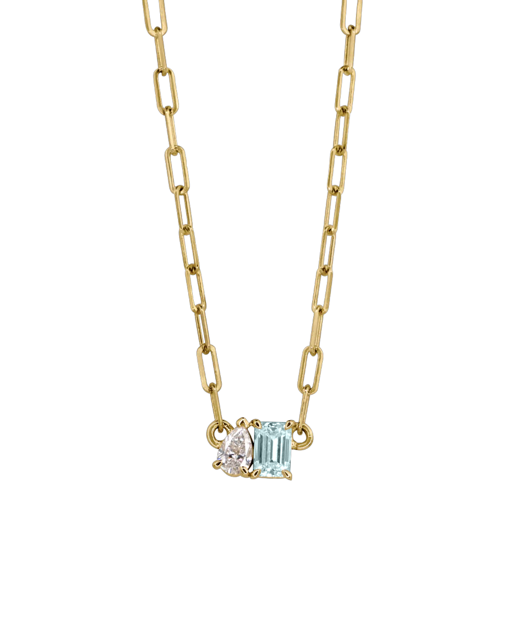 Bridget Small Toi et Moi Necklace