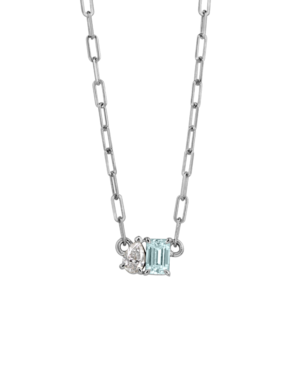 Bridget Large Toi et Moi Necklace