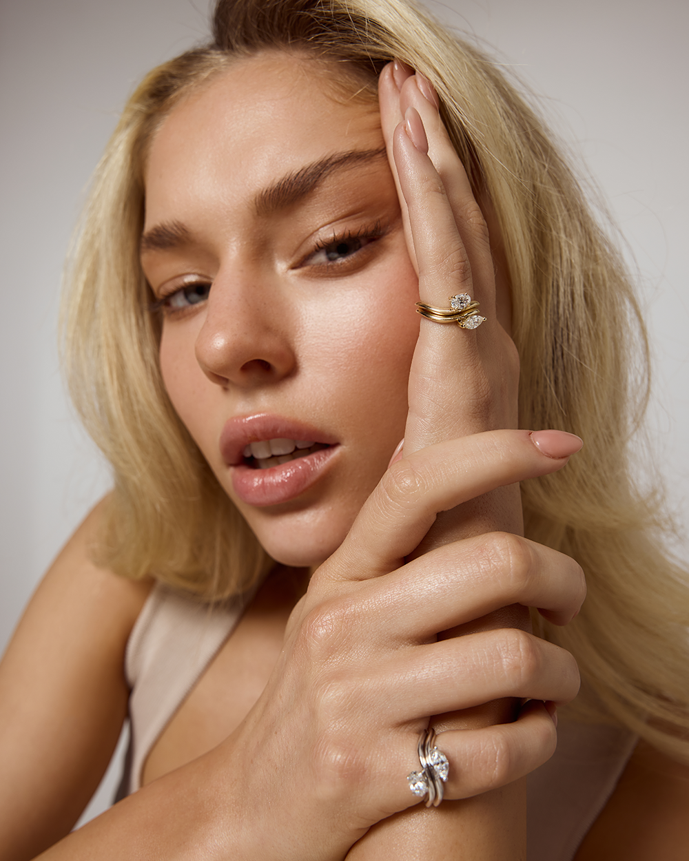 Astra Marquise Pinky Ring