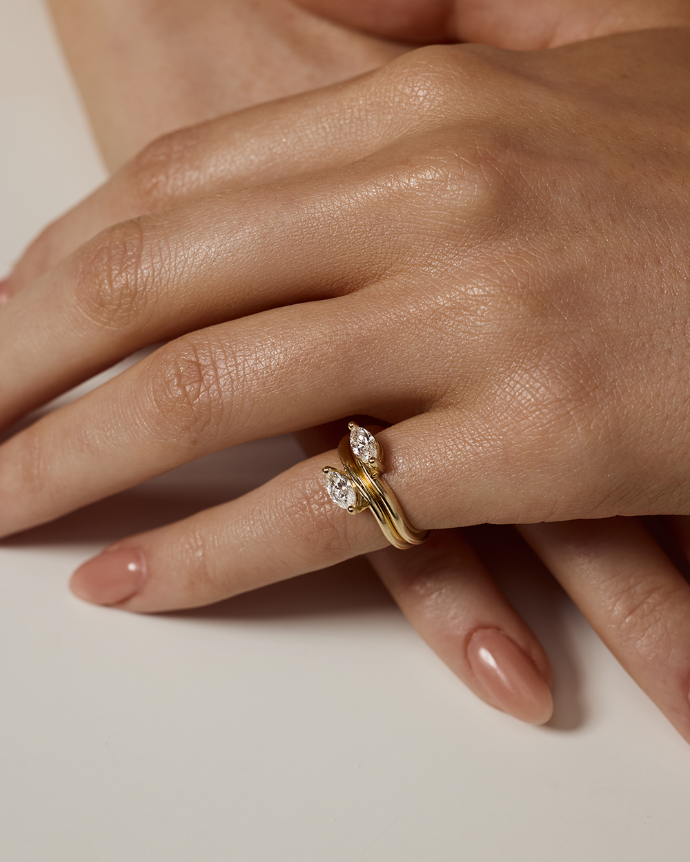 Astra Marquise Pinky Ring