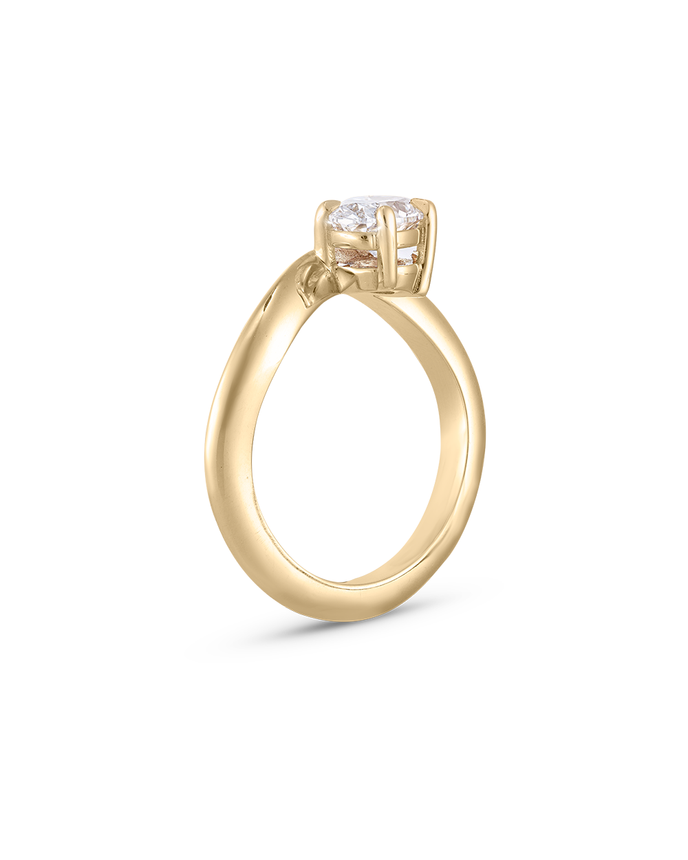 Astra Oval Pinky Ring