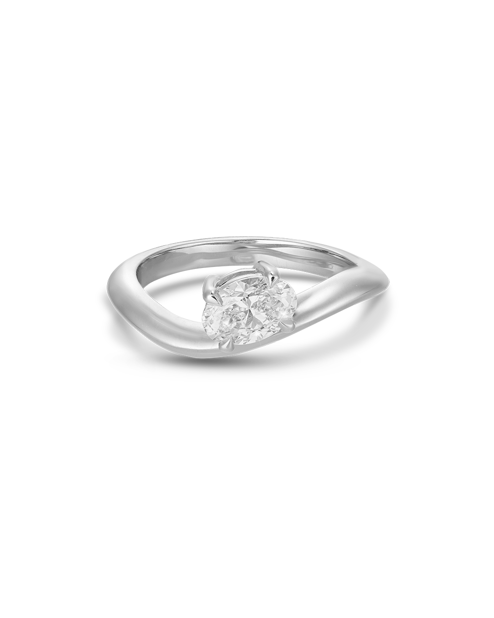 Astra Oval Pinky Ring