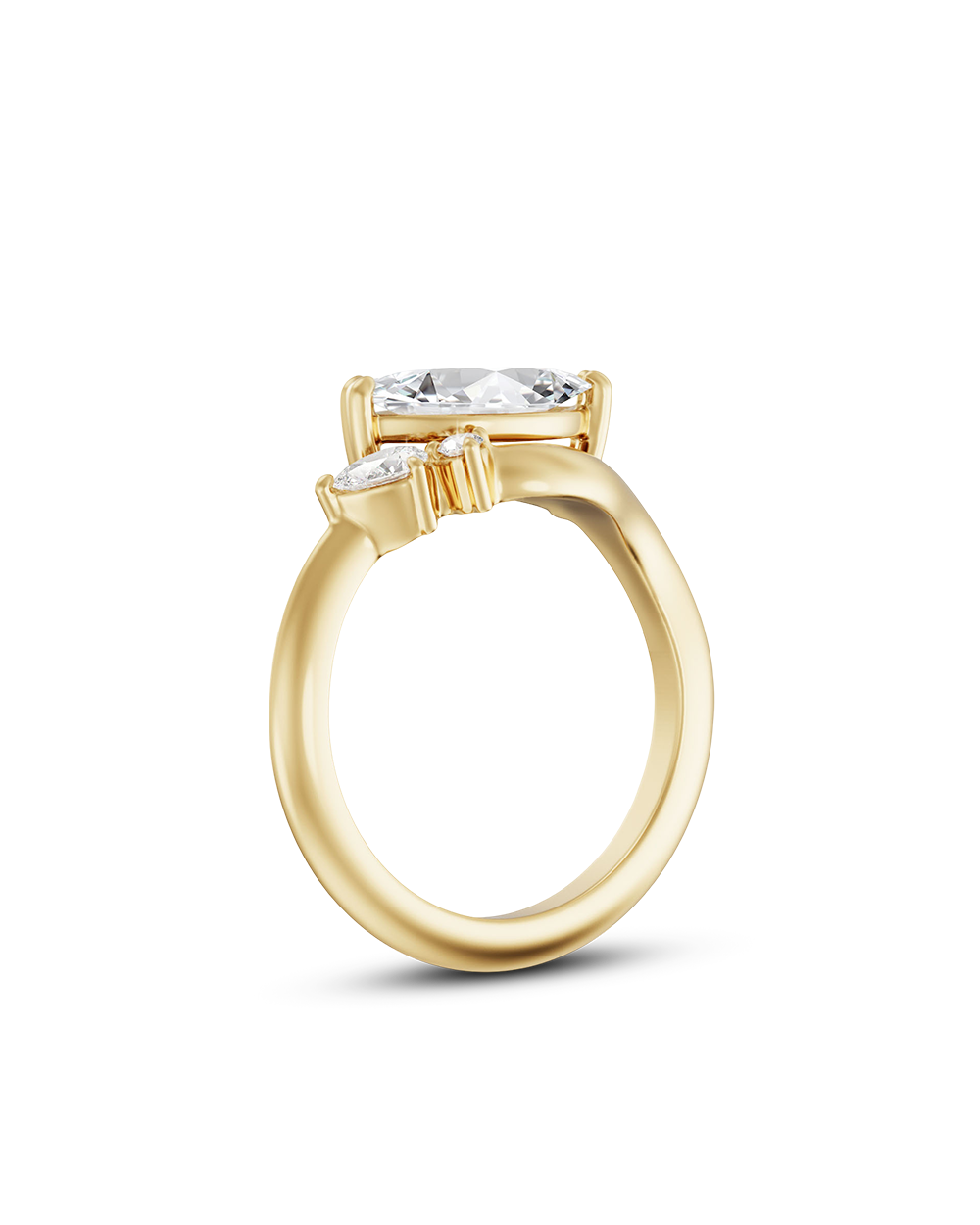 Ayla 1.10ct Eat West Marquise Diamond Ring