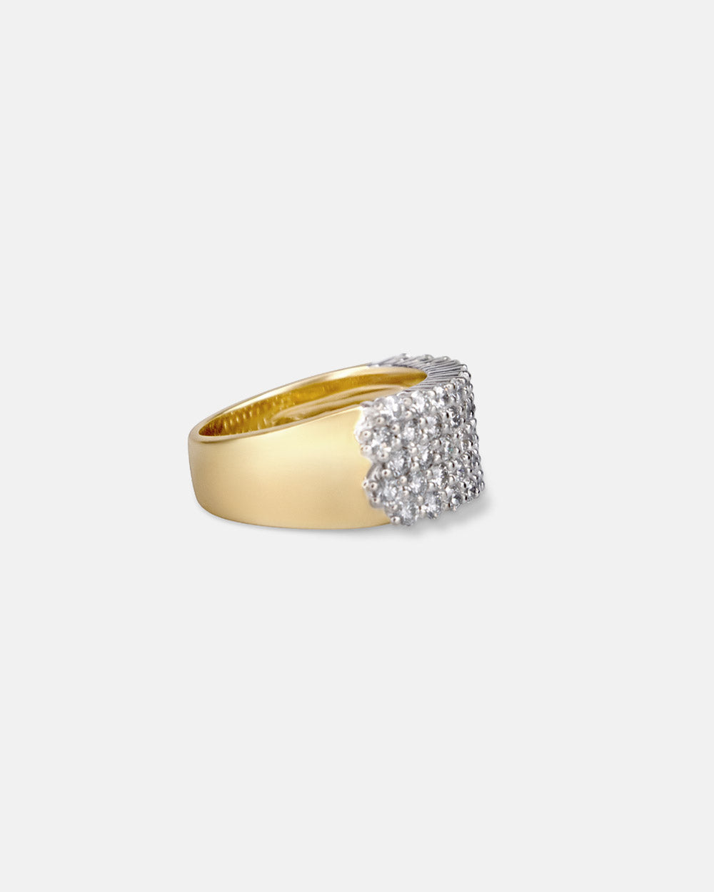 Bold Diamond Band - Two Tone