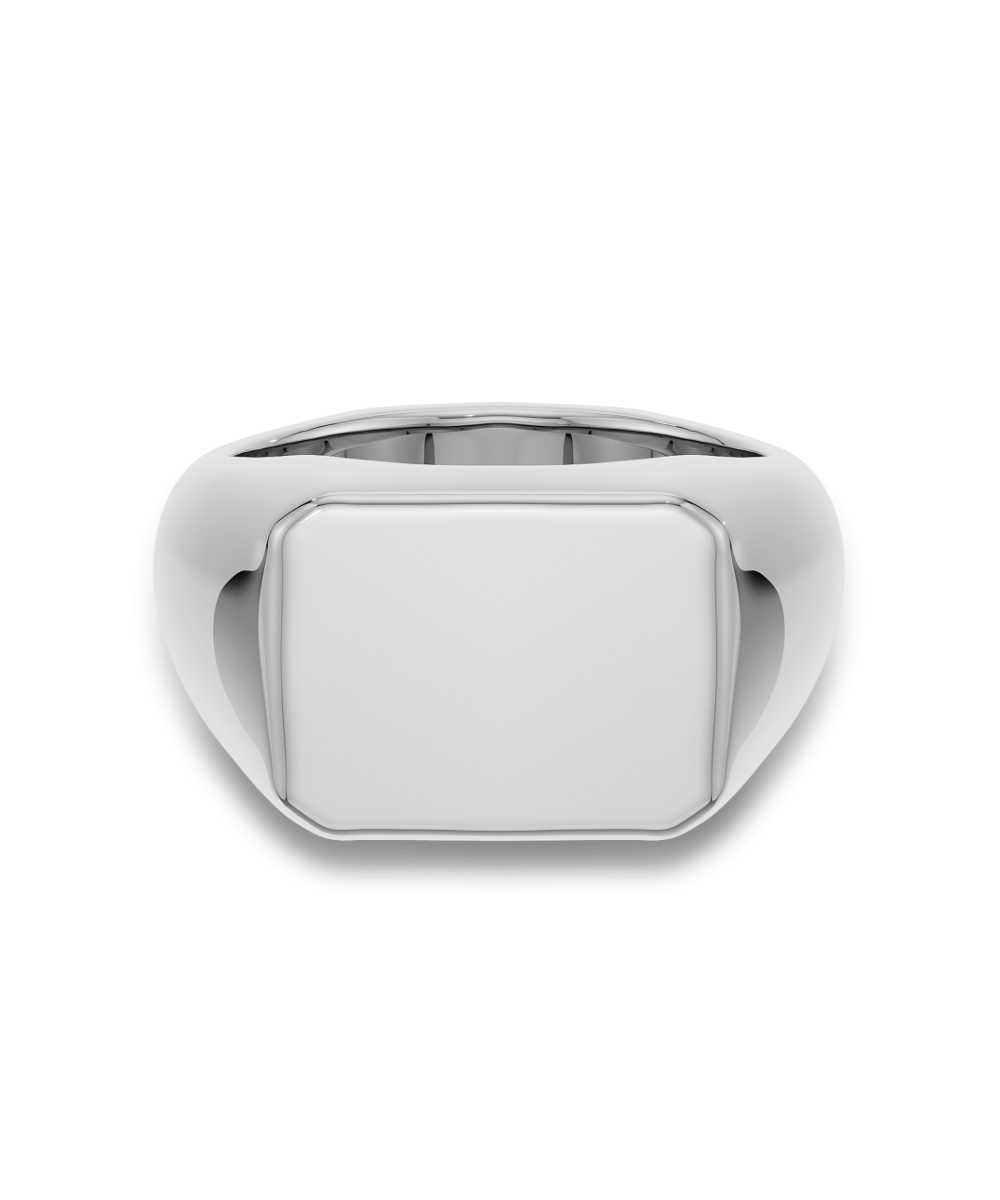 Bolt Signet Ring