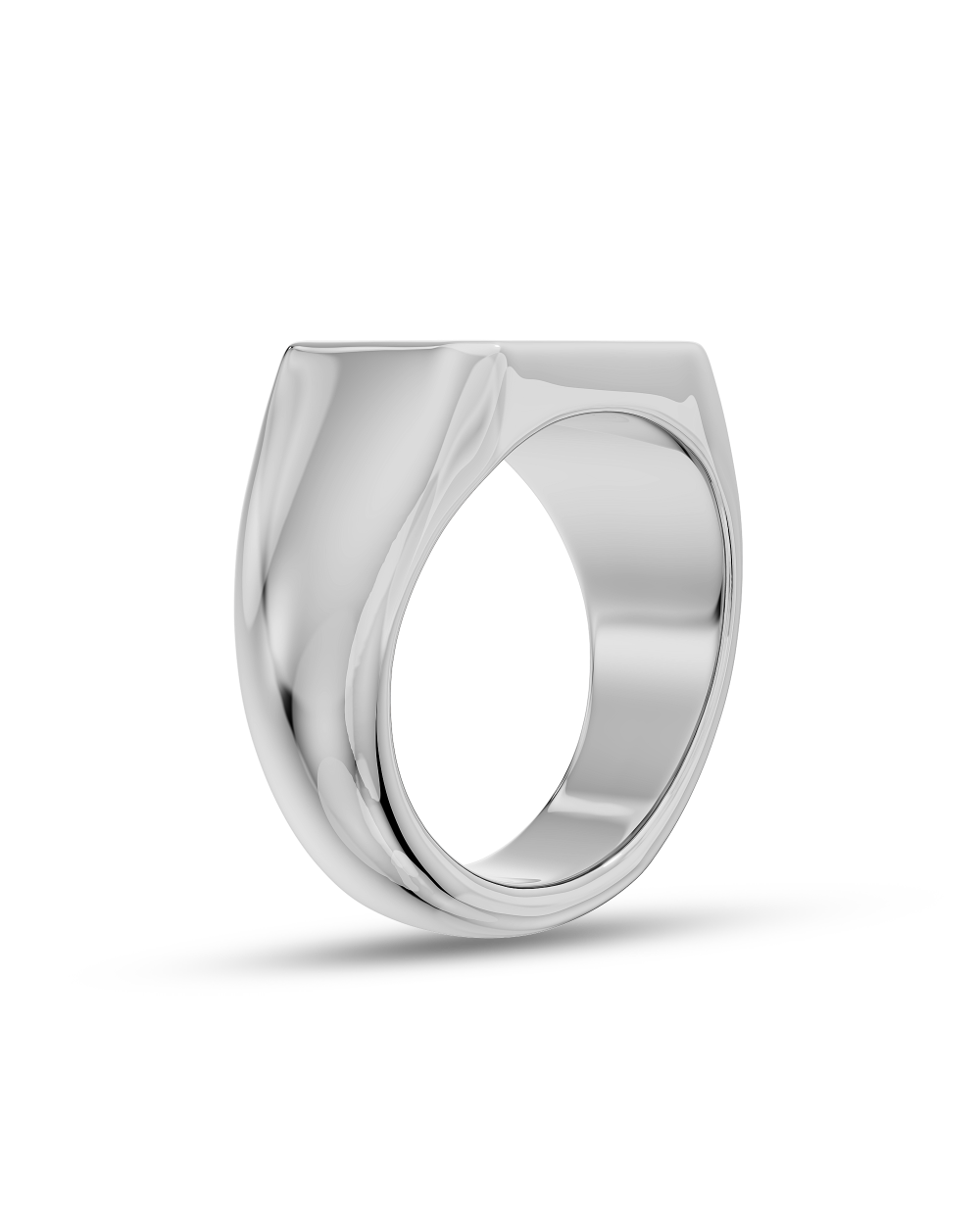 Bolt Signet Ring