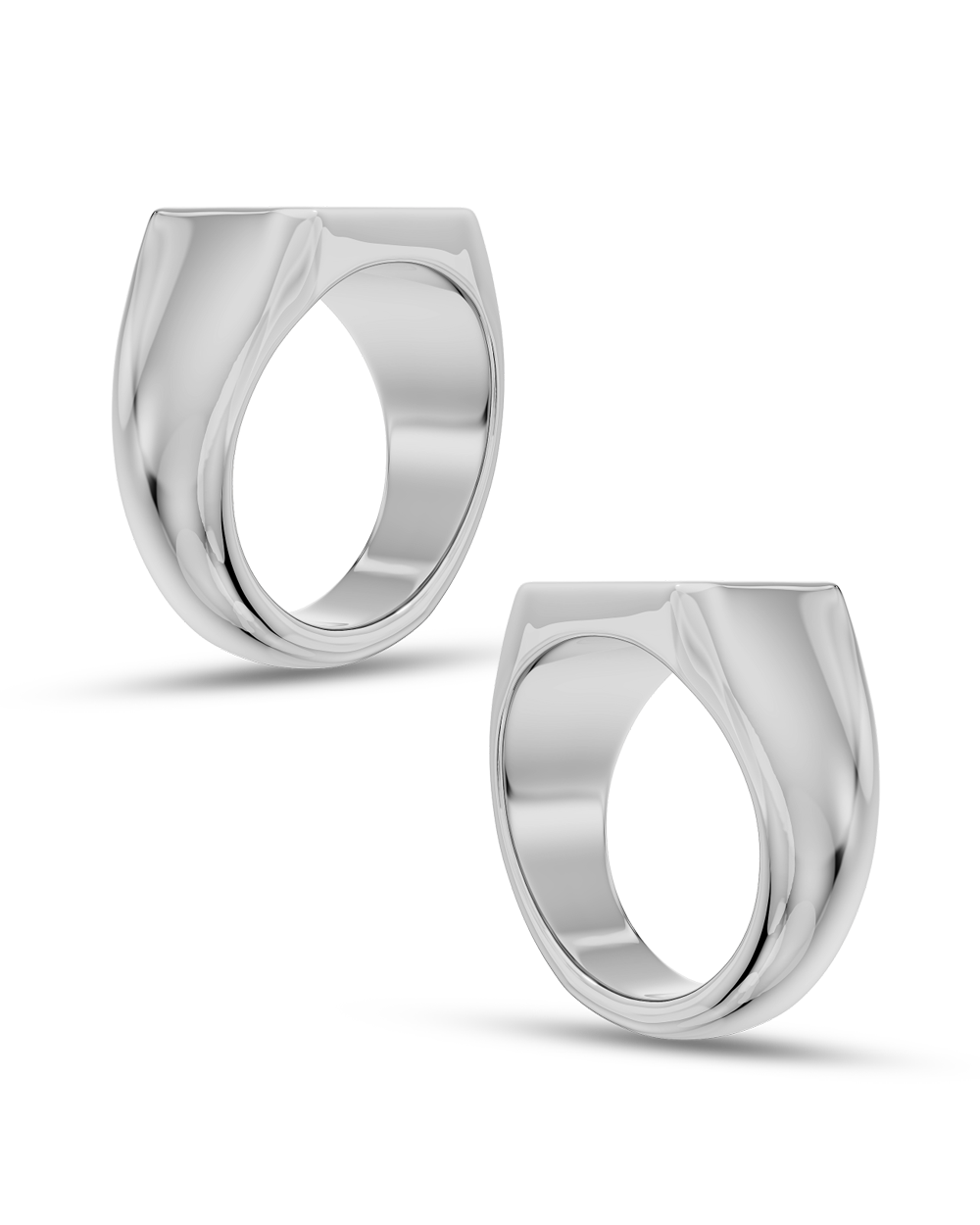 Bolt Signet Ring