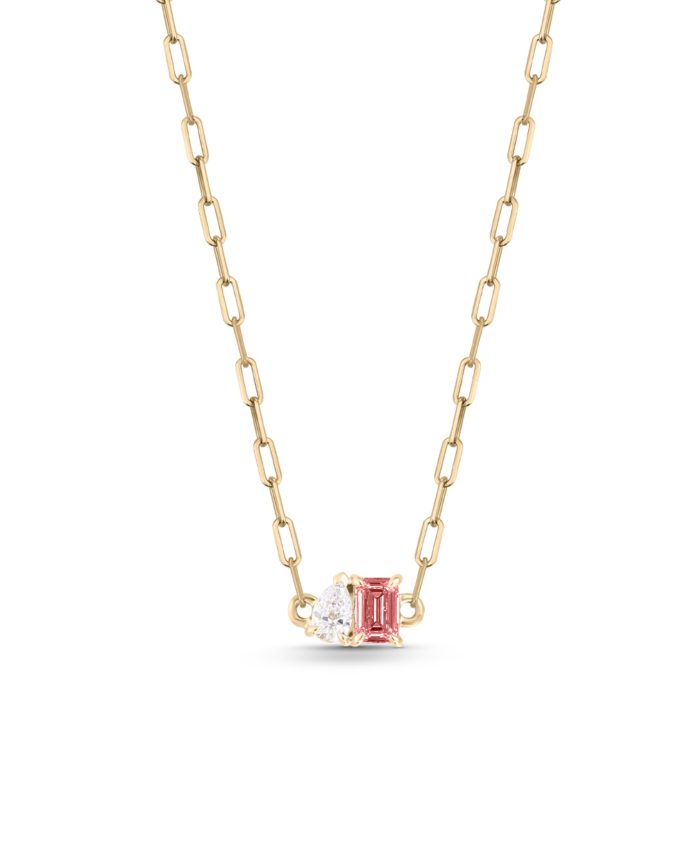 Bridget Large Toi et Moi Necklace