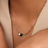 Bridget Large Toi et Moi Necklace