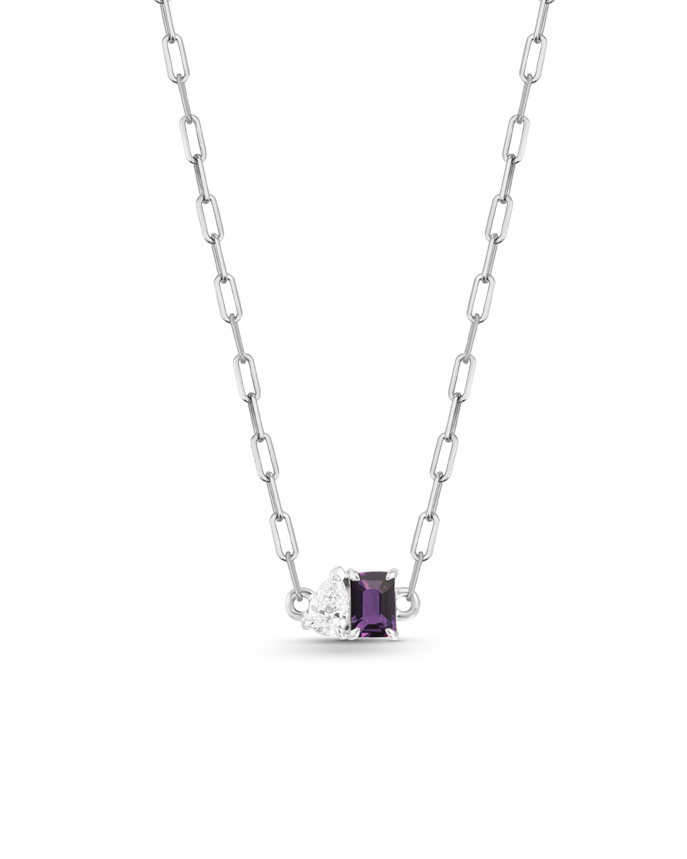Bridget Small Toi et Moi Necklace