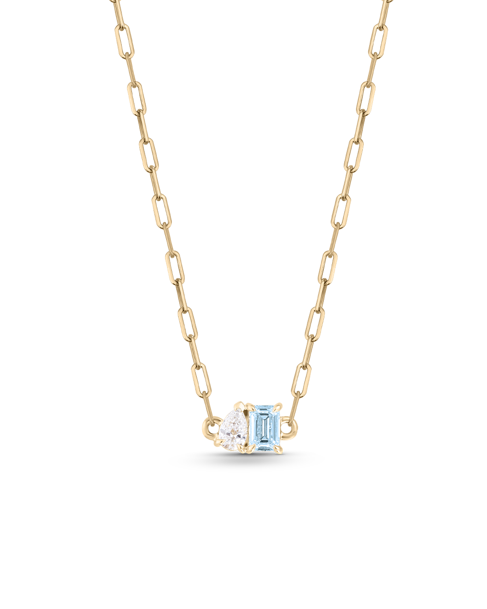 Bridget Large Toi et Moi Necklace