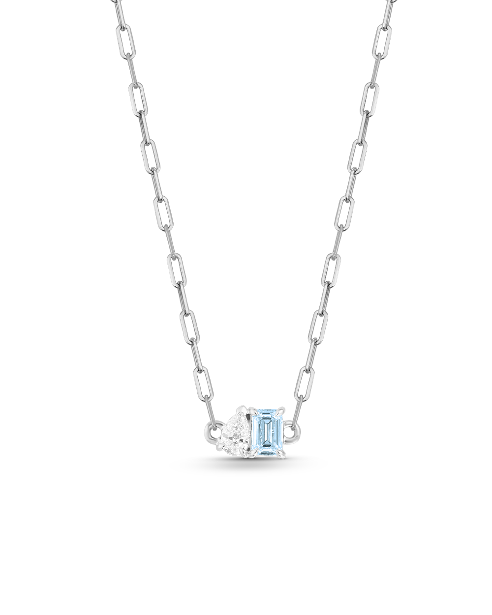 Bridget Large Toi et Moi Necklace