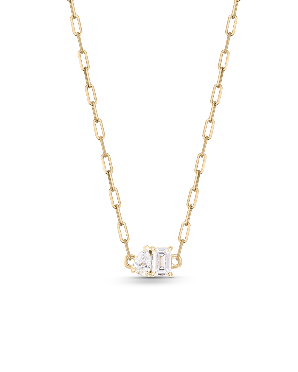 Bridget Small Toi et Moi Necklace