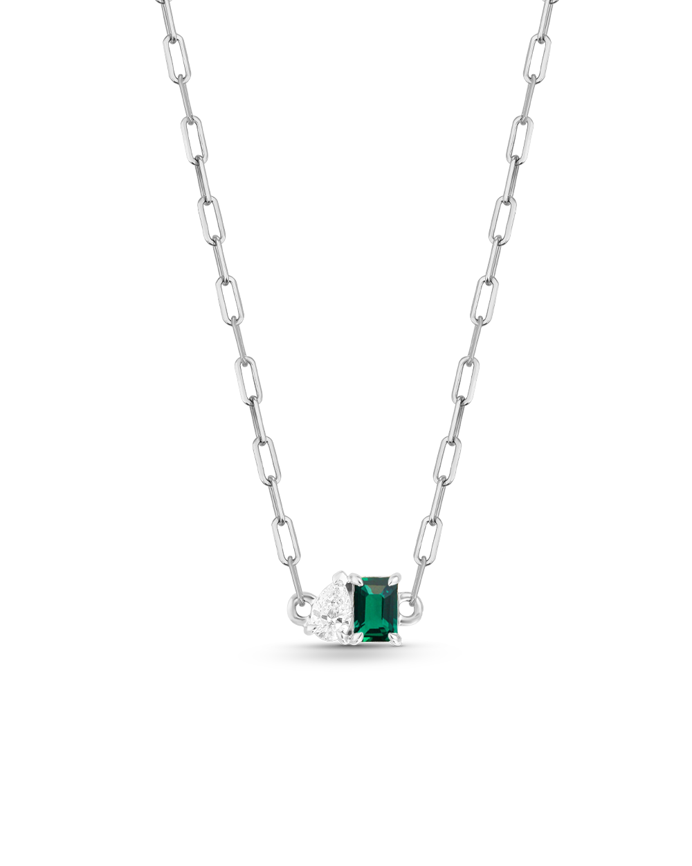 Bridget Large Toi et Moi Necklace