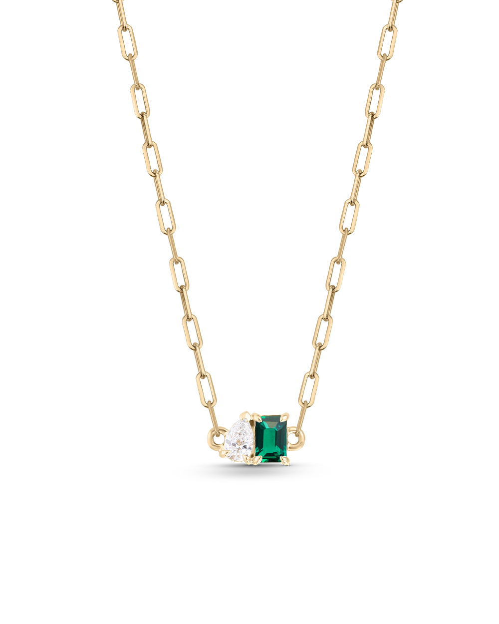Bridget Large Toi et Moi Necklace