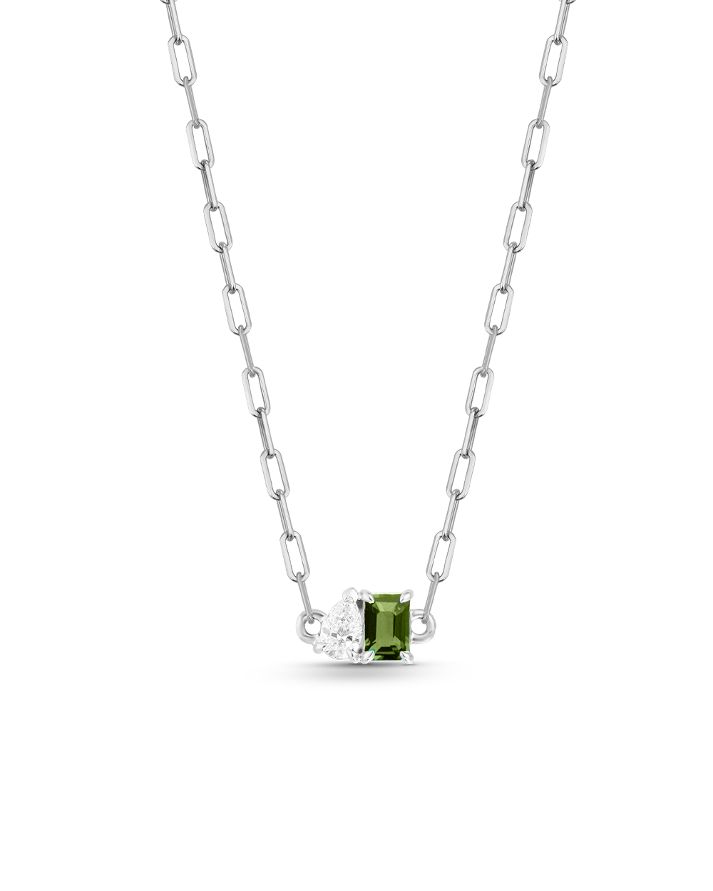 Bridget Small Toi et Moi Necklace