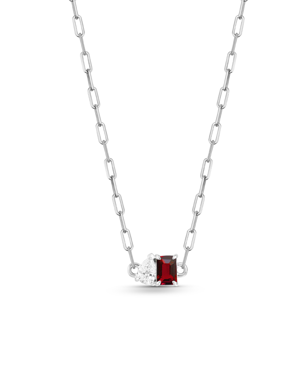 Bridget Large Toi et Moi Necklace