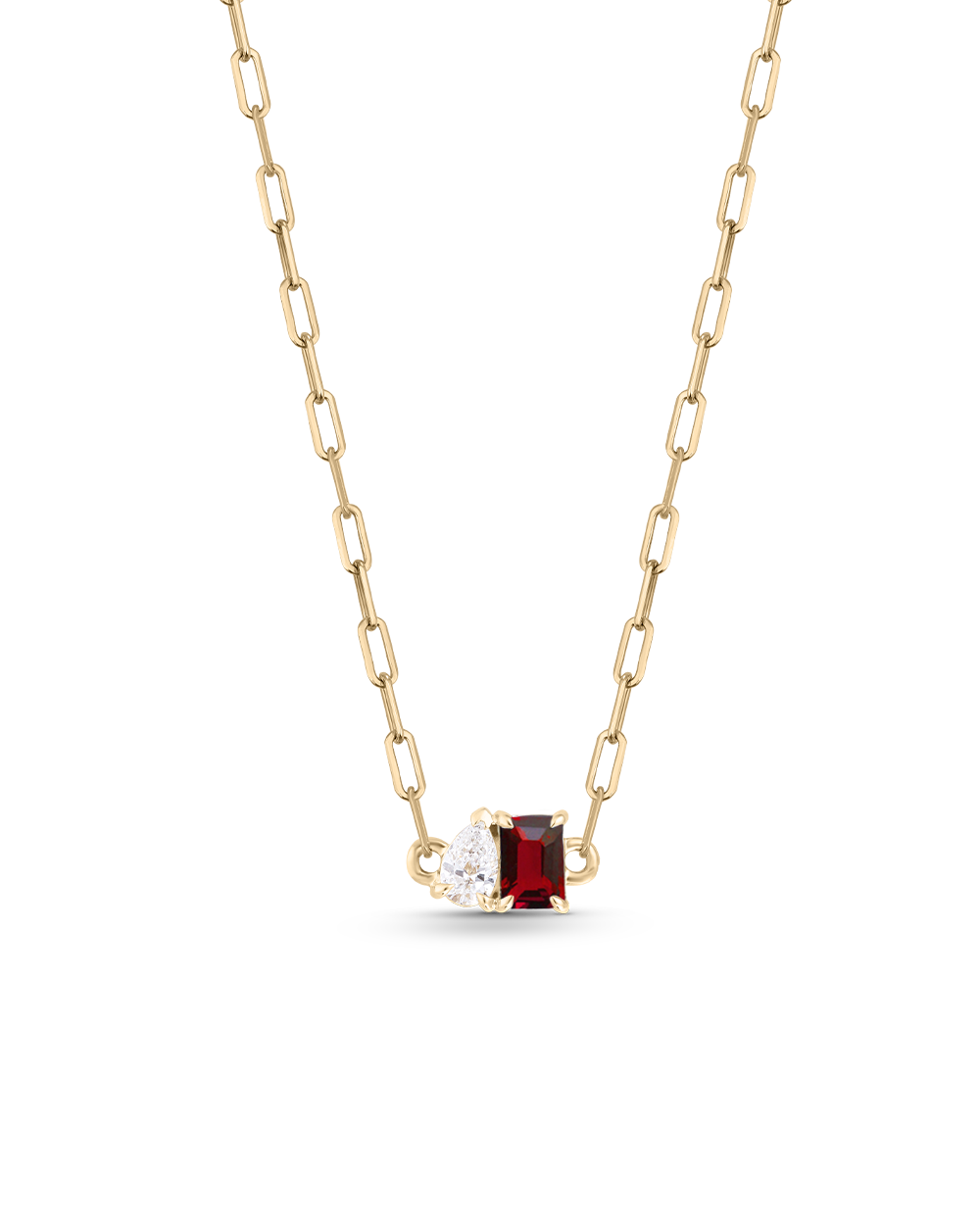 Bridget Large Toi et Moi Necklace