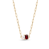 Bridget Large Toi et Moi Necklace