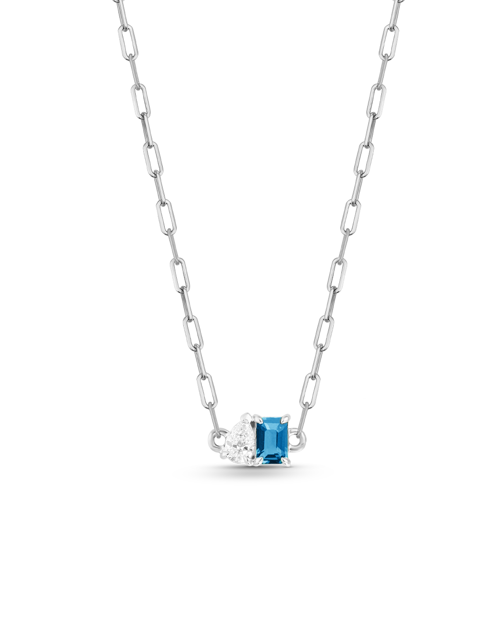 Bridget Small Toi et Moi Necklace