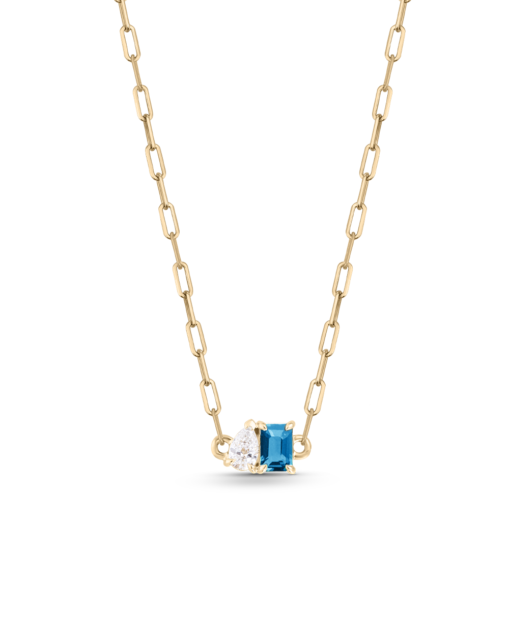 Bridget Large Toi et Moi Necklace
