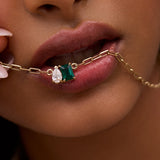 Bridget Large Toi et Moi Necklace