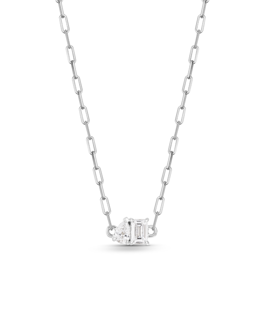 Bridget Large Toi et Moi Necklace