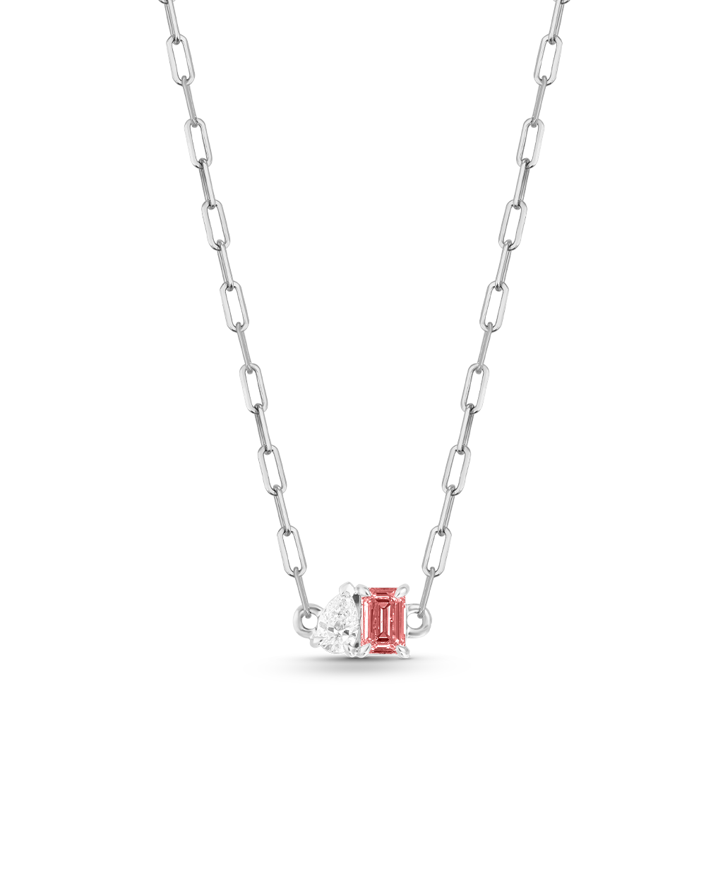 Bridget Large Toi et Moi Necklace