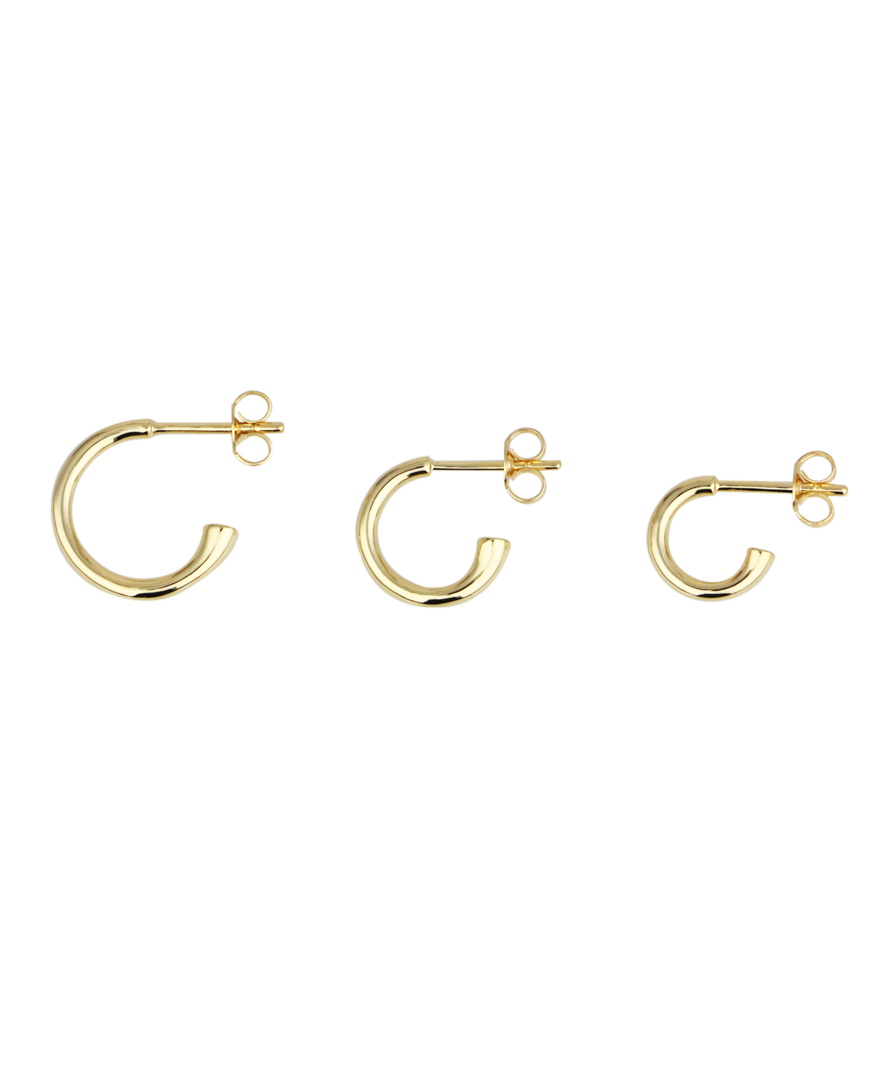 Medium Charmed Hoop Earrings
