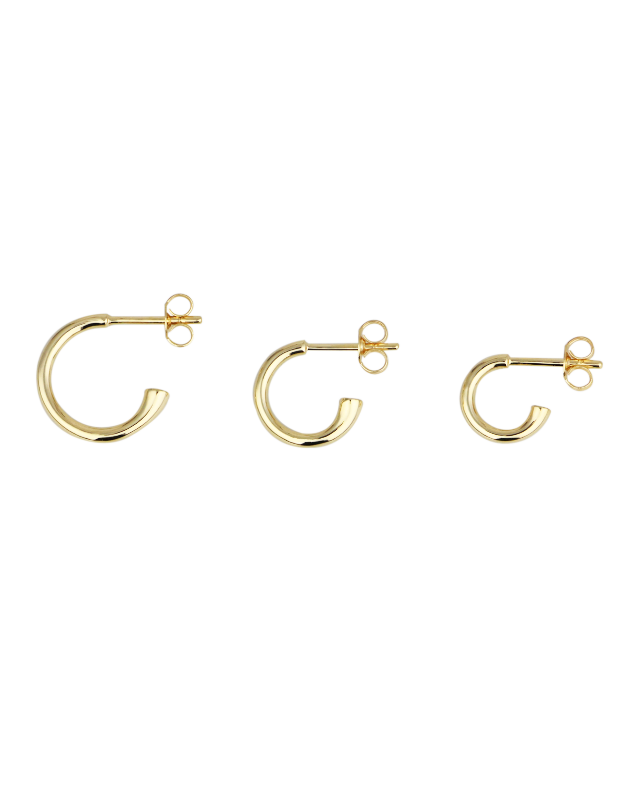 Medium Charmed Hoop Earrings