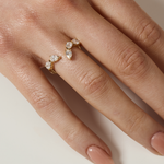 Ines Pear Diamond Wrap