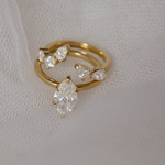 Ines Pear Diamond Wrap