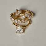 Camille Oval Diamond Wrap