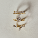 Odette Pear Diamond Band