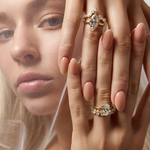 Ines Pear Diamond Wrap