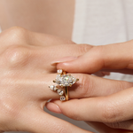 Ines Pear Diamond Wrap