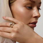 Camille Oval Diamond Wrap