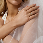 Ines Pear Diamond Wrap