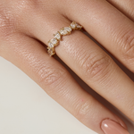 Odette Pear Diamond Band