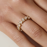 Odette Radiant Diamond Band