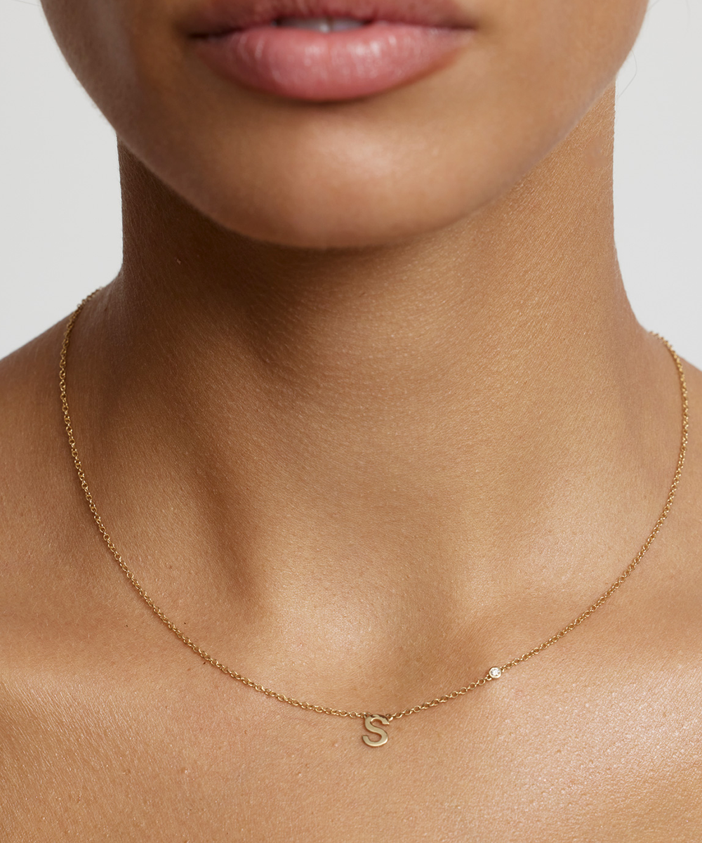 Starlight Initial Necklace